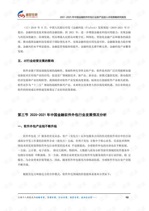 2021-2025年中國金融軟件外包行業(yè)新產(chǎn)品進入市場策略研究報告